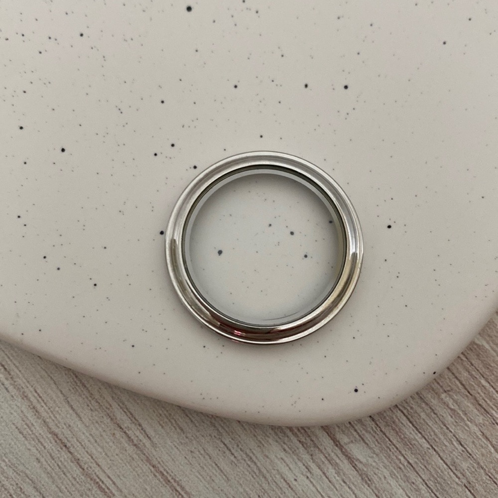 Origami Owl large living locket face silver